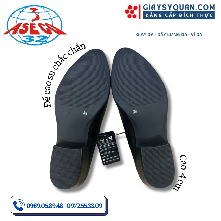 Đế cao 4cm, êm ái chống trượt